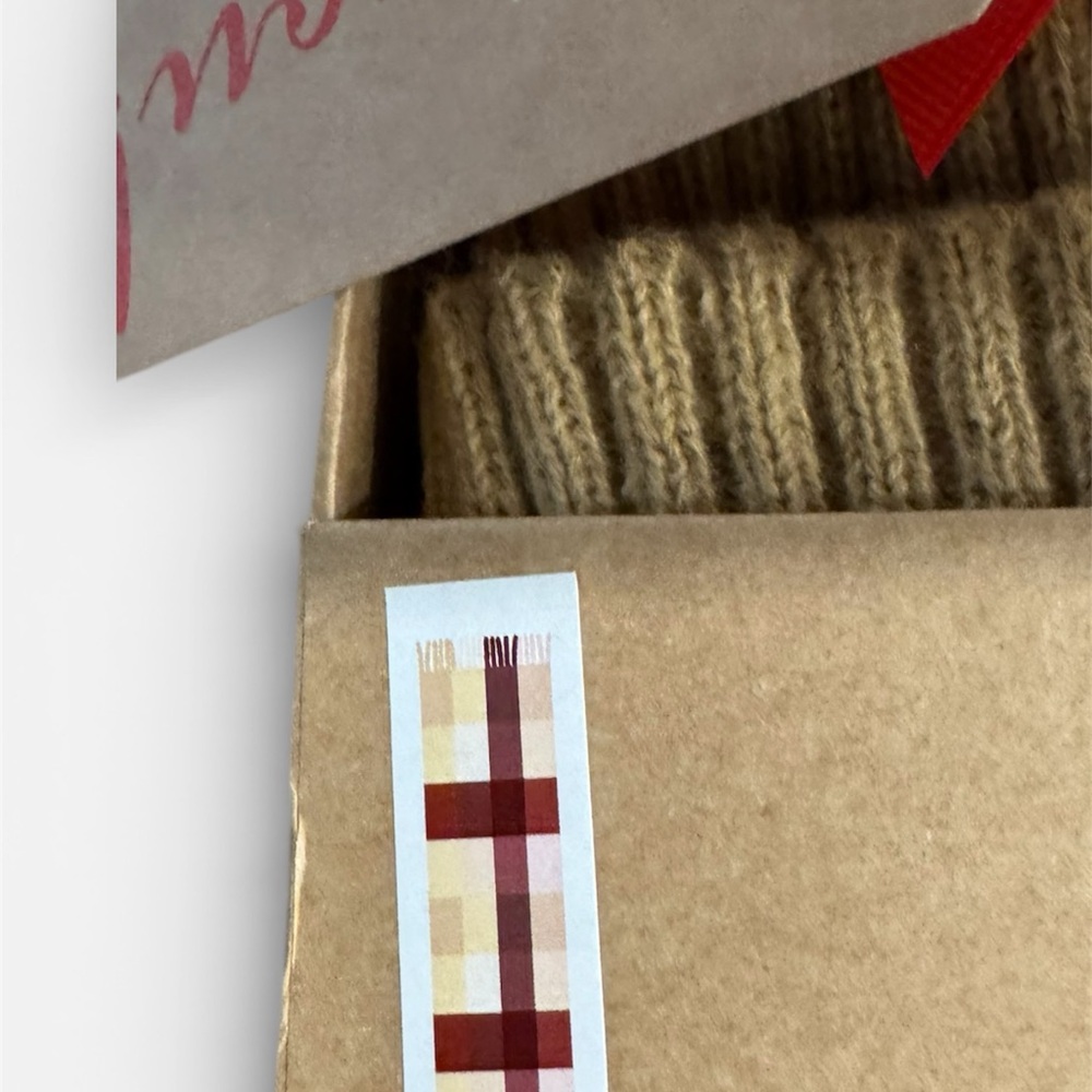 Lucky Brand Tan and Brown Scarf and Hat Gift Set - Picture 3 of 3